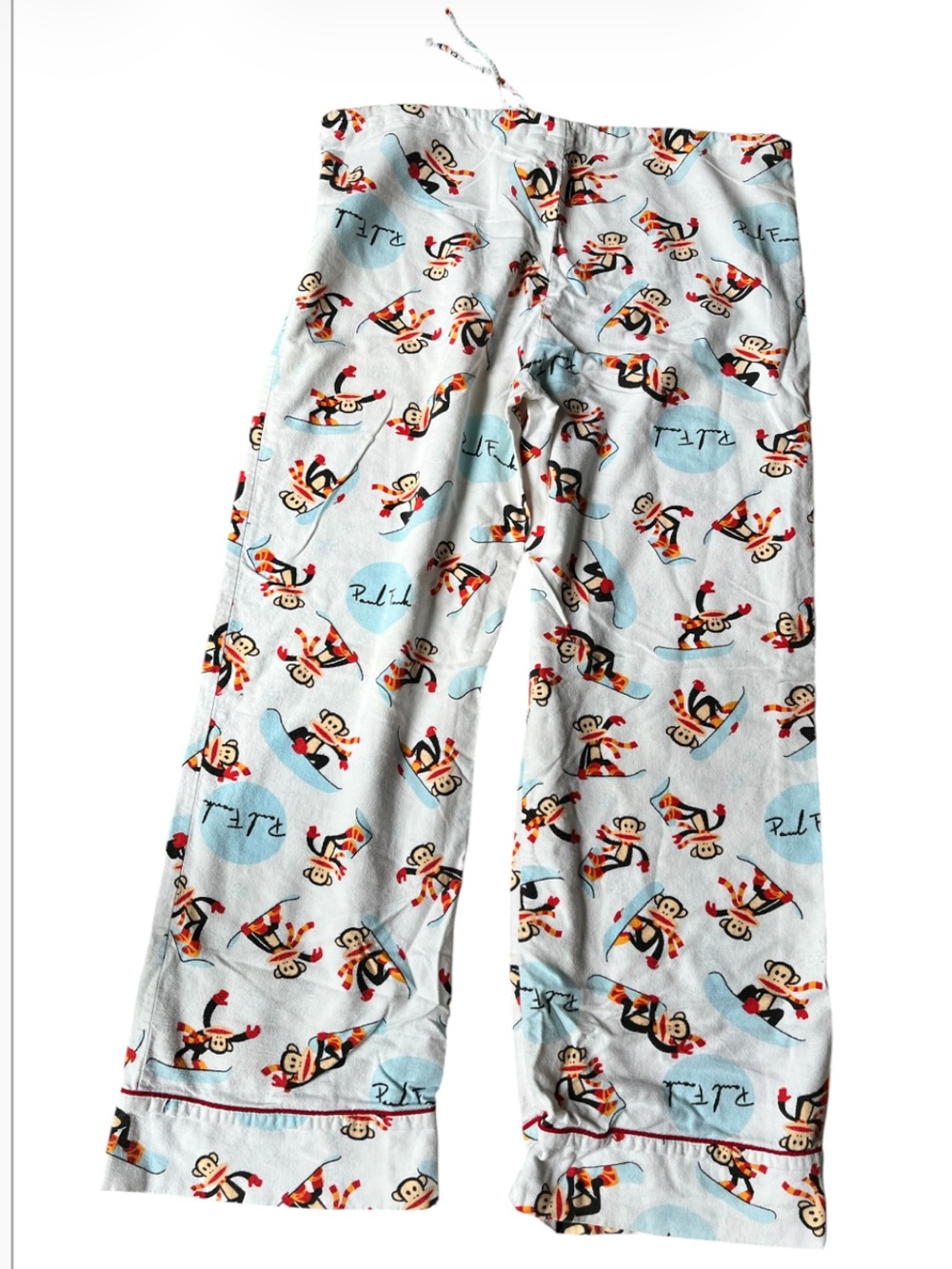 Vintage y2k early 2000s Paul Frank Pajama Pants with Monkey Print RARE